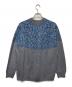 WHITE MOUNTAINEERING (ホワイトマウンテ二アニング) NORDIC PATTERN ROUND YORK KNIT PULLOVER グレー 未使用品：19000円