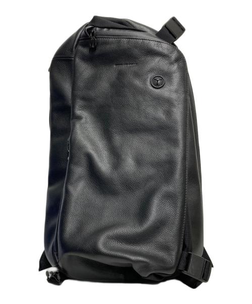 BROSKI and SUPPLY（ブロスキーアンドサプライ）BROSKI and SUPPLY (ブロスキーアンドサプライ) 防水本革バックパック ブラックの古着・服飾アイテム