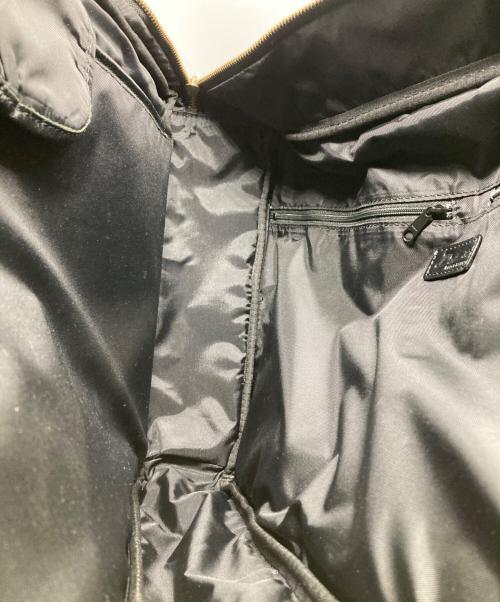 DAKOTA BLACK LABEL（ダコタブラックレーベル）DAKOTA BLACK LABEL (ダコタブラックレーベル) レザービジネスリュック ブラックの古着・服飾アイテム