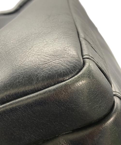 DAKOTA BLACK LABEL（ダコタブラックレーベル）DAKOTA BLACK LABEL (ダコタブラックレーベル) レザービジネスリュック ブラックの古着・服飾アイテム