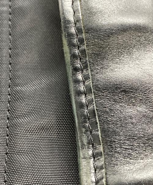 DAKOTA BLACK LABEL（ダコタブラックレーベル）DAKOTA BLACK LABEL (ダコタブラックレーベル) レザービジネスリュック ブラックの古着・服飾アイテム