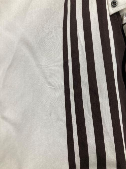 GUCCI（グッチ）GUCCI (グッチ) 半袖シャツ ホワイト×ブラウン サイズ:43/17の古着・服飾アイテム