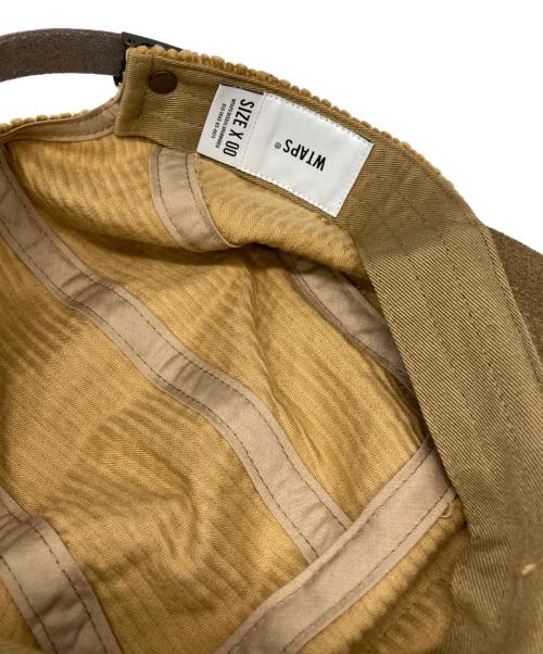 WTAPS（ダブルタップス）WTAPS (ダブルタップス) OLIVE DRAB コーデュロイキャップ ベージュ サイズ:X00の古着・服飾アイテム