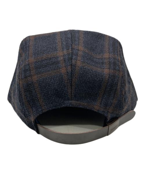 WTAPS（ダブルタップス）WTAPS (ダブルタップス) ウールツイードキャップ ネイビー サイズ:X00の古着・服飾アイテム