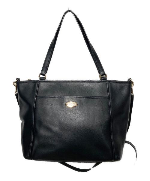 COACH（コーチ）COACH (コーチ) 2WAYバッグ ブラックの古着・服飾アイテム