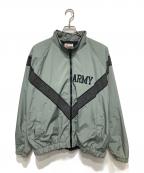SKILCRAFTスキルクラフト）の古着「ナイロントレーニングジャケット」｜グレー