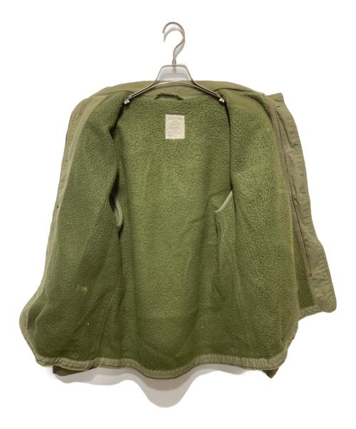 US ARMY（ユーエスアーミー）US ARMY (ユーエスアーミー) A-2デッキジャケット オリーブ サイズ:Lの古着・服飾アイテム