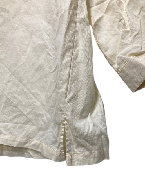 CELINE（セリーヌ）CELINE (セリーヌ) ロゴ刺繍プルオーバーシャツ イエロー サイズ:Mの古着・服飾アイテム