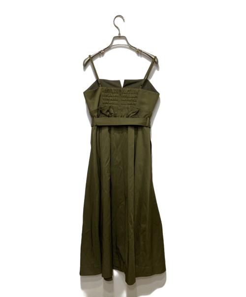 JUSGLITTY（ジャスグリッティー）JUSGLITTY (ジャスグリッティー) トレンチビスチェワンピース カーキ サイズ:2の古着・服飾アイテム