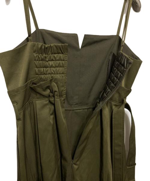 JUSGLITTY（ジャスグリッティー）JUSGLITTY (ジャスグリッティー) トレンチビスチェワンピース カーキ サイズ:2の古着・服飾アイテム