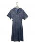 REDYAZEL（レディアゼル）の古着「テーラーフレアワンピース」｜ネイビー