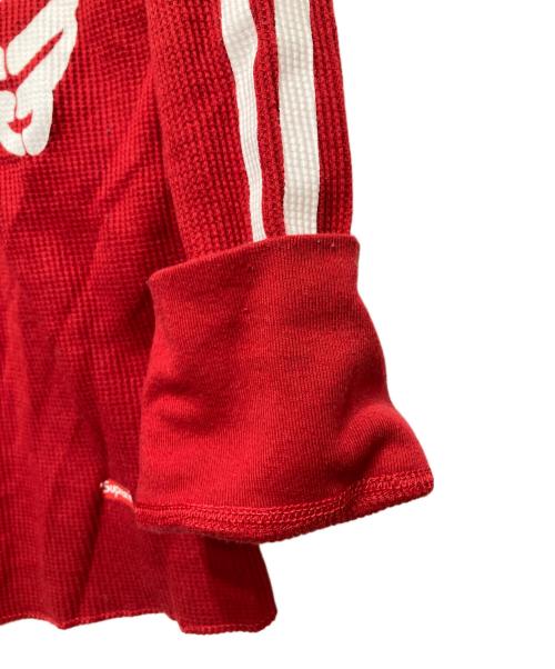 SUPREME（シュプリーム）Supreme (シュプリーム) Hanes (ヘインズ) Bones Thermal Crew レッド サイズ:Lの古着・服飾アイテム