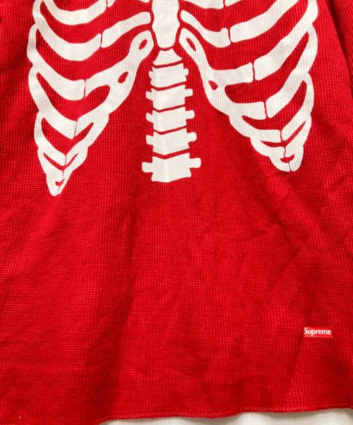 SUPREME（シュプリーム）Supreme (シュプリーム) Hanes (ヘインズ) Bones Thermal Crew レッド サイズ:Lの古着・服飾アイテム