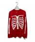 Supreme（シュプリーム）の古着「Bones Thermal Crew」｜レッド
