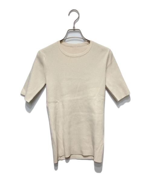 MUSE de Deuxieme Classe（ミューズ ドゥーズィエム クラス）MUSE de Deuxieme Classe (ミューズ ドゥーズィエム クラス) Diner B RIB Tシャツ ベージュ サイズ:記載なし/採寸参照の古着・服飾アイテム