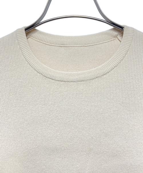 MUSE de Deuxieme Classe（ミューズ ドゥーズィエム クラス）MUSE de Deuxieme Classe (ミューズ ドゥーズィエム クラス) Diner B RIB Tシャツ ベージュ サイズ:記載なし/採寸参照の古着・服飾アイテム