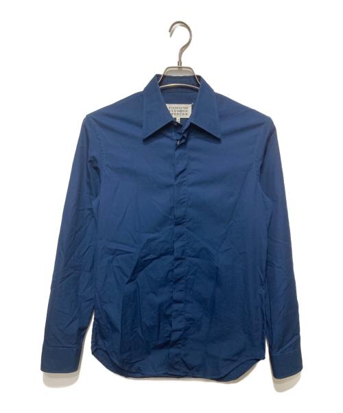 Maison Margiela 14（メゾンマルジェラ 14）Maison Margiela 14 (メゾンマルジェラ 14) 長袖シャツ ネイビー サイズ:36の古着・服飾アイテム