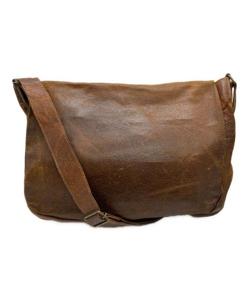 arts&crafts（アーツアンドクラフツ）arts&crafts (アーツアンドクラフツ) レザーショルダーバッグ ブラウンの古着・服飾アイテム