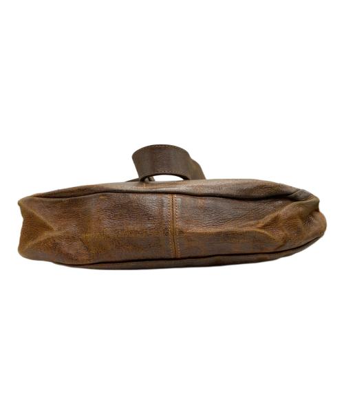 arts&crafts（アーツアンドクラフツ）arts&crafts (アーツアンドクラフツ) レザーショルダーバッグ ブラウンの古着・服飾アイテム