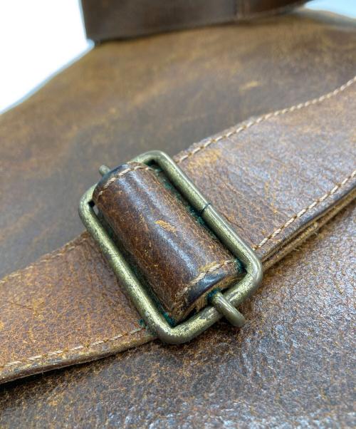 arts&crafts（アーツアンドクラフツ）arts&crafts (アーツアンドクラフツ) レザーショルダーバッグ ブラウンの古着・服飾アイテム