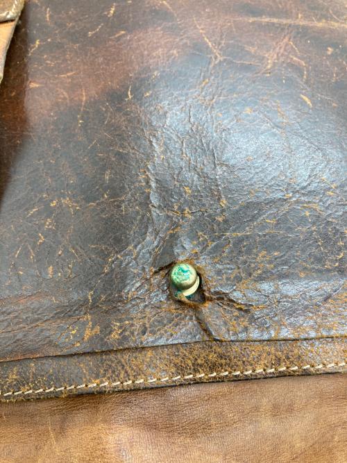 arts&crafts（アーツアンドクラフツ）arts&crafts (アーツアンドクラフツ) レザーショルダーバッグ ブラウンの古着・服飾アイテム