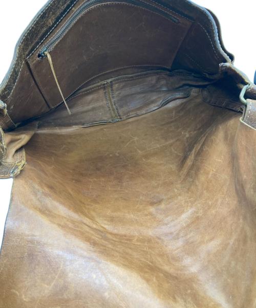 arts&crafts（アーツアンドクラフツ）arts&crafts (アーツアンドクラフツ) レザーショルダーバッグ ブラウンの古着・服飾アイテム