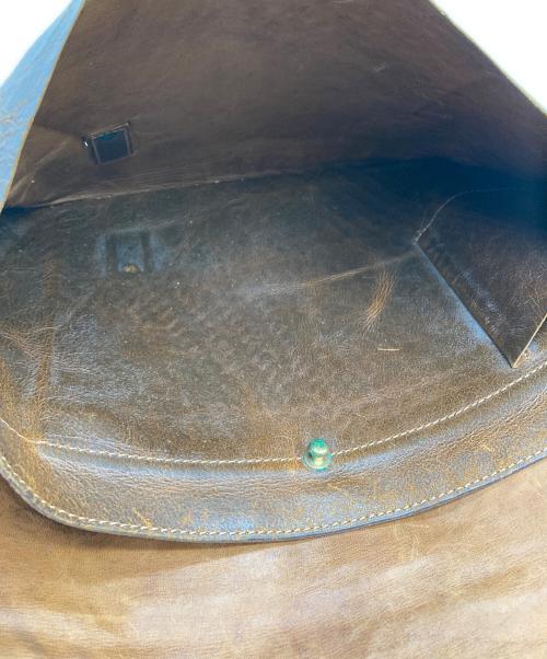 arts&crafts（アーツアンドクラフツ）arts&crafts (アーツアンドクラフツ) レザーショルダーバッグ ブラウンの古着・服飾アイテム