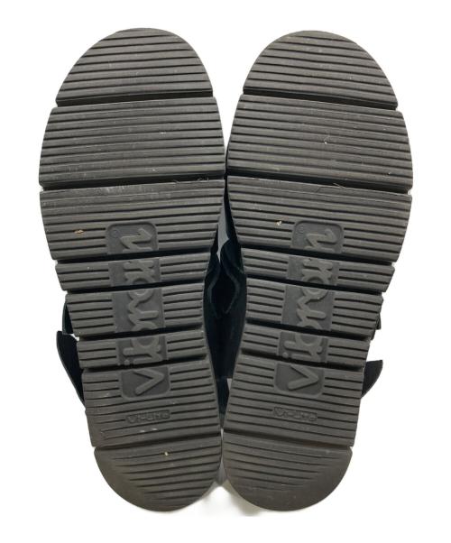 foot the coacher（フットザコーチャー）foot the coacher (フットザコーチャー) サンダル ブラック サイズ:7 1/2の古着・服飾アイテム