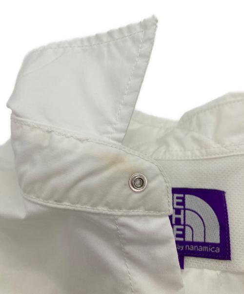 THE NORTHFACE PURPLELABEL（ザ・ノースフェイス パープルレーベル）THE NORTHFACE PURPLELABEL (ザ・ノースフェイス パープルレーベル) タイプライタースナップボタンシャツ ホワイト サイズ:Ｍの古着・服飾アイテム
