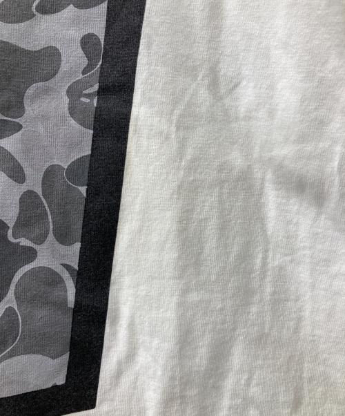 A BATHING APE（アベイシングエイプ）A BATHING APE (アベイシングエイプ) プリントTシャツ ホワイト サイズ:Sの古着・服飾アイテム