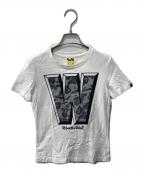 A BATHING APEアベイシングエイプ）の古着「プリントTシャツ」｜ホワイト