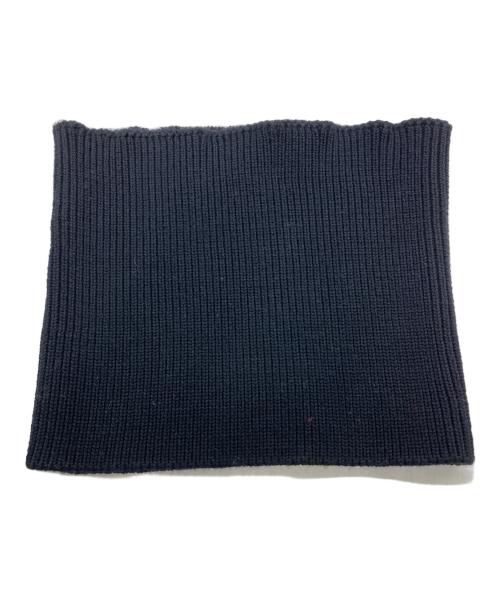 BATONER（バトナ―）BATONER (バトナ―) シグネチャーニット ネックウォーマー ブラックの古着・服飾アイテム