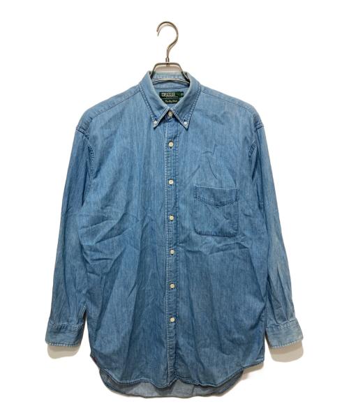 POLO RALPH LAUREN（ポロ・ラルフローレン）POLO RALPH LAUREN (ポロ・ラルフローレン) ダンガリーシャツ インディゴ サイズ:170の古着・服飾アイテム