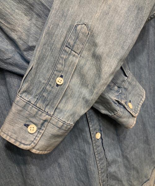 POLO RALPH LAUREN（ポロ・ラルフローレン）POLO RALPH LAUREN (ポロ・ラルフローレン) ダンガリーシャツ インディゴ サイズ:170の古着・服飾アイテム