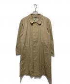 Aquascutumアクアスキュータム）の古着「ステンカラーコート」｜ベージュ
