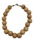 m's braque (エムズブラック) VINTAGE WOOD NECKLACE/ネックレス ベージュ：8000円