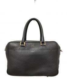 Manuel MILANO（マニュエルミラノ）の古着「レザーバッグ MIDI」｜グレー