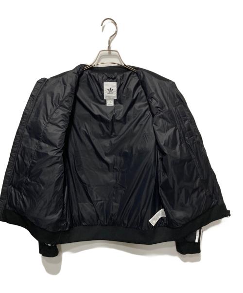 adidas（アディダス）adidas (アディダス) SUPERSTAR 3LINE QUILTING DOWN JACKET ブラック サイズ:Mの古着・服飾アイテム