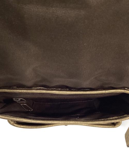 COACH（コーチ）COACH (コーチ) ターンロックシグネチャーショルダーバッグ ブラウンの古着・服飾アイテム