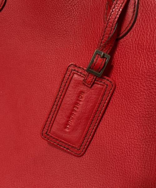 MOTHERHOUSE（マザーハウス）MOTHERHOUSE (マザーハウス) トートバッグ レッドの古着・服飾アイテム