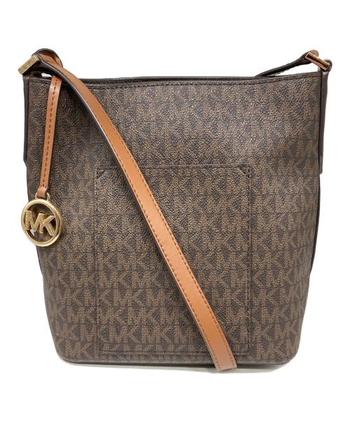 MICHAEL KORS（マイケル・コース）MICHAEL KORS (マイケル・コース) ショルダーバッグ ブラウンの古着・服飾アイテム