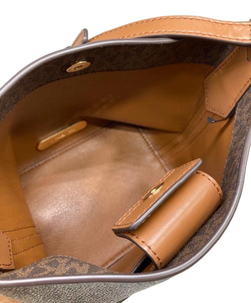 MICHAEL KORS（マイケル・コース）MICHAEL KORS (マイケル・コース) ショルダーバッグ ブラウンの古着・服飾アイテム