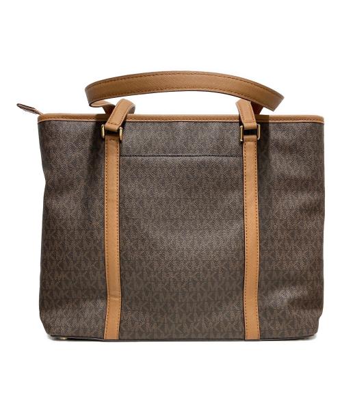 MICHAEL KORS（マイケル・コース）MICHAEL KORS (マイケル・コース) トートバッグ ブラウンの古着・服飾アイテム