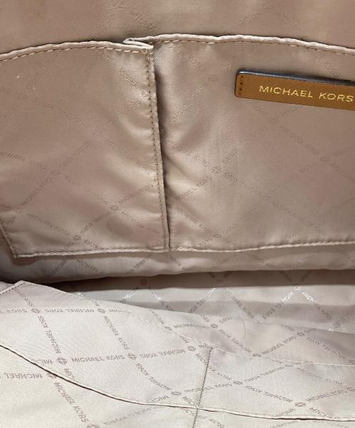 MICHAEL KORS（マイケル・コース）MICHAEL KORS (マイケル・コース) トートバッグ ブラウンの古着・服飾アイテム
