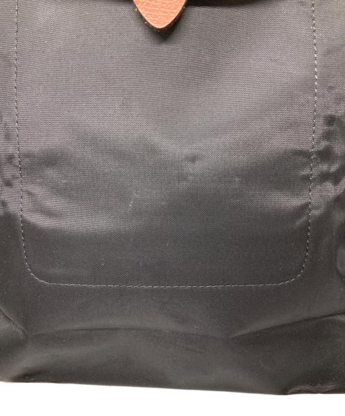 LONGCHAMP（ロンシャン）LONGCHAMP (ロンシャン) ル プリアージュ オリジナル リュックサック ブラウン×ブラックの古着・服飾アイテム