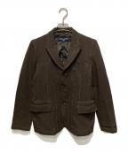 COMME des GARCONS HOMMEコムデギャルソン オム）の古着「ジャケット」｜ブラウン