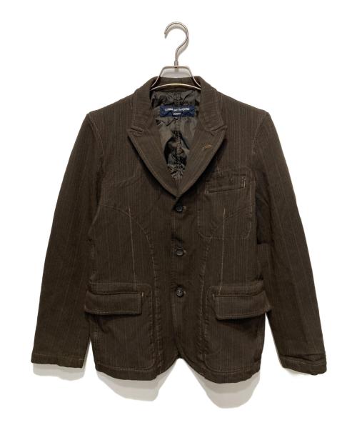 COMME des GARCONS HOMME（コムデギャルソン オム）COMME des GARCONS HOMME (コムデギャルソン オム) ジャケット ブラウン サイズ:Sの古着・服飾アイテム