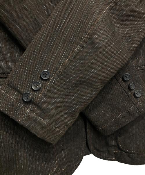 COMME des GARCONS HOMME（コムデギャルソン オム）COMME des GARCONS HOMME (コムデギャルソン オム) ジャケット ブラウン サイズ:Sの古着・服飾アイテム