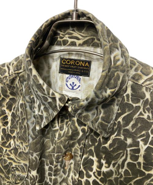 CORONA（コロナ）CORONA (コロナ) シャツ ブラウン サイズ:Sの古着・服飾アイテム