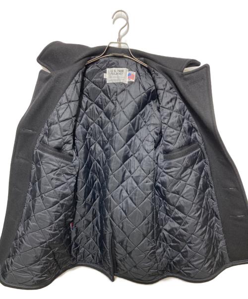 Schott（ショット）Schott (ショット) Pコート ブラック サイズ:38の古着・服飾アイテム